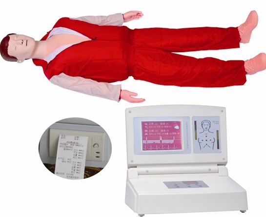 大屏幕液晶彩顯高級電腦心肺復蘇模擬人JY/CPR680