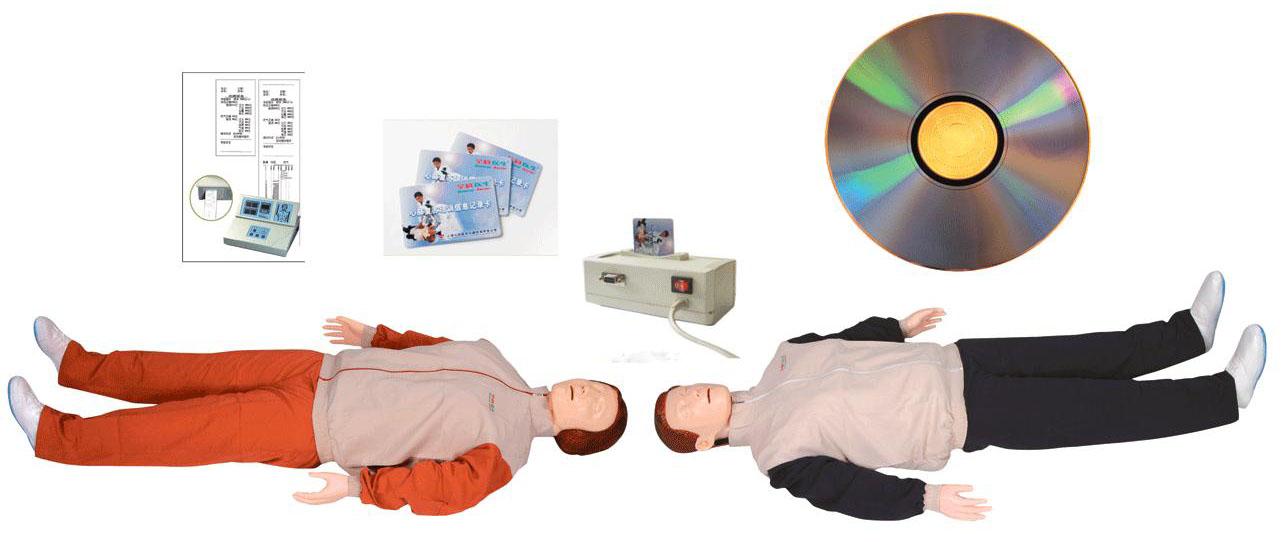 高級自動(dòng)電腦心肺復蘇模擬人（IC卡管理軟件）該系統在GD/CPR300S-A基礎上進(jìn)行心肺復蘇功能的升級。其核心模塊包括模擬人、心肺復蘇顯示屏、學(xué)員信息IC卡、創(chuàng  )傷四肢模塊，可進(jìn)行心肺復蘇、四肢創(chuàng  )傷傷口等急救操作。